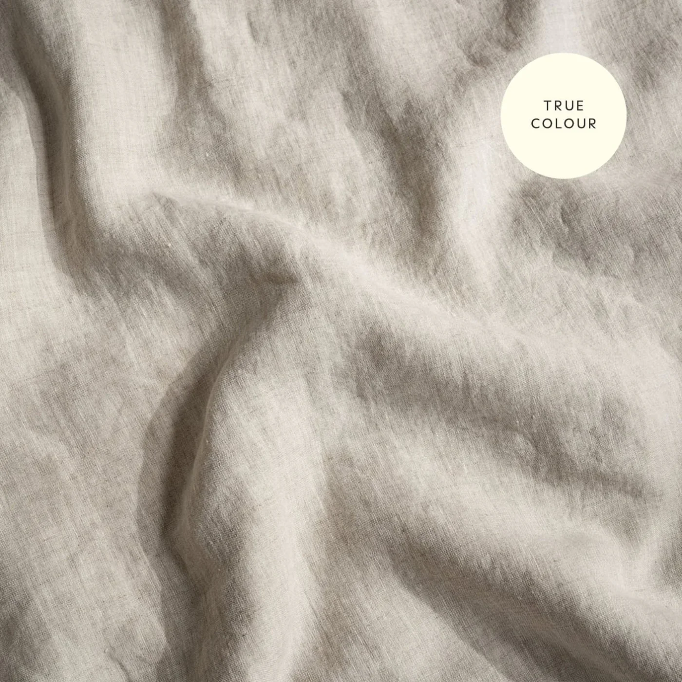 French Flax Linen Double Sided Quilt Cover in Hazelnut/Natural - Image 13