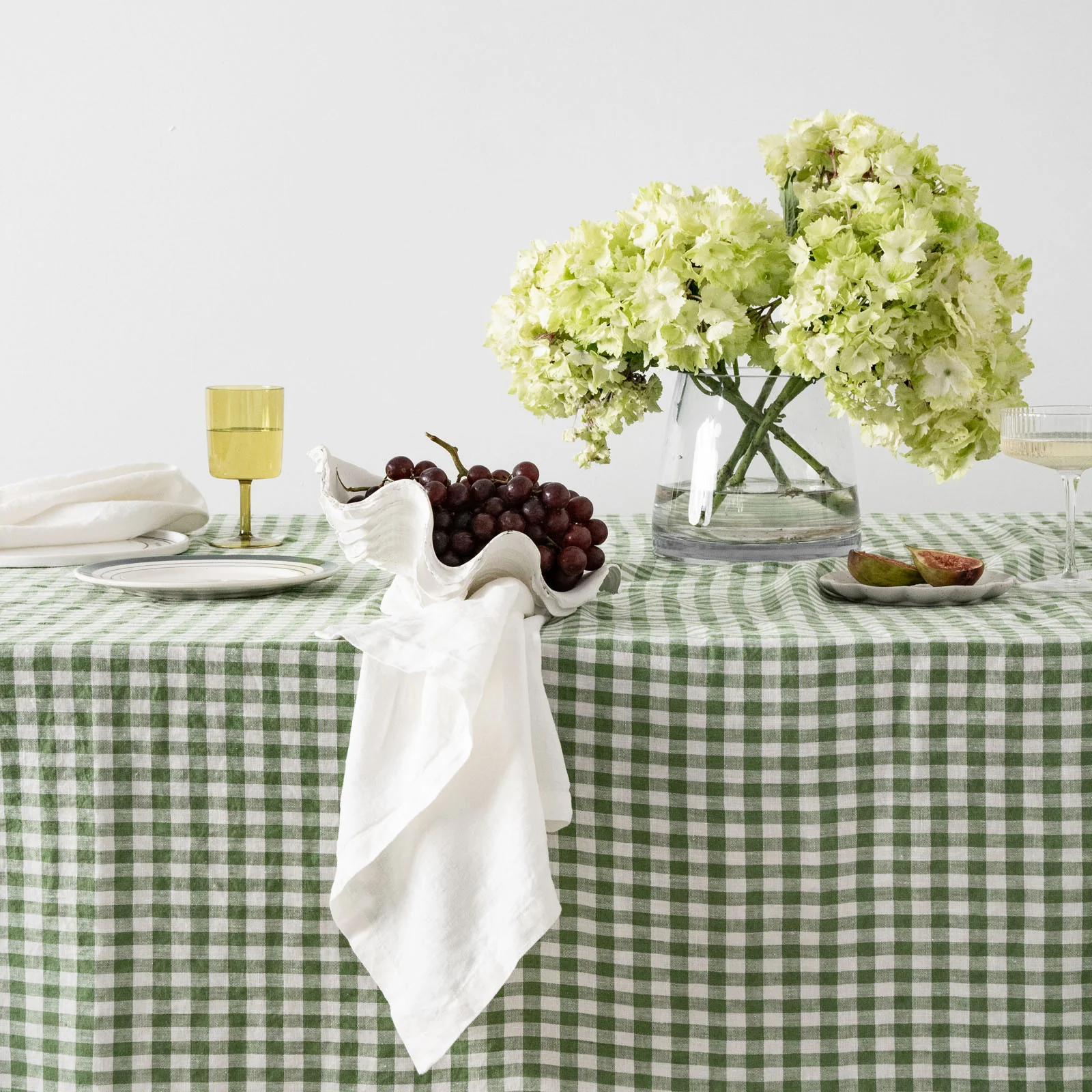 French Flax Linen Napkins (Set Of 4) in White - Image 2