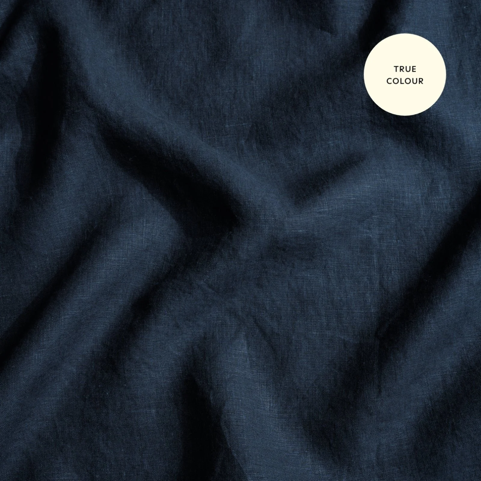 French Flax Linen Sheet Set in Indigo - Image 12