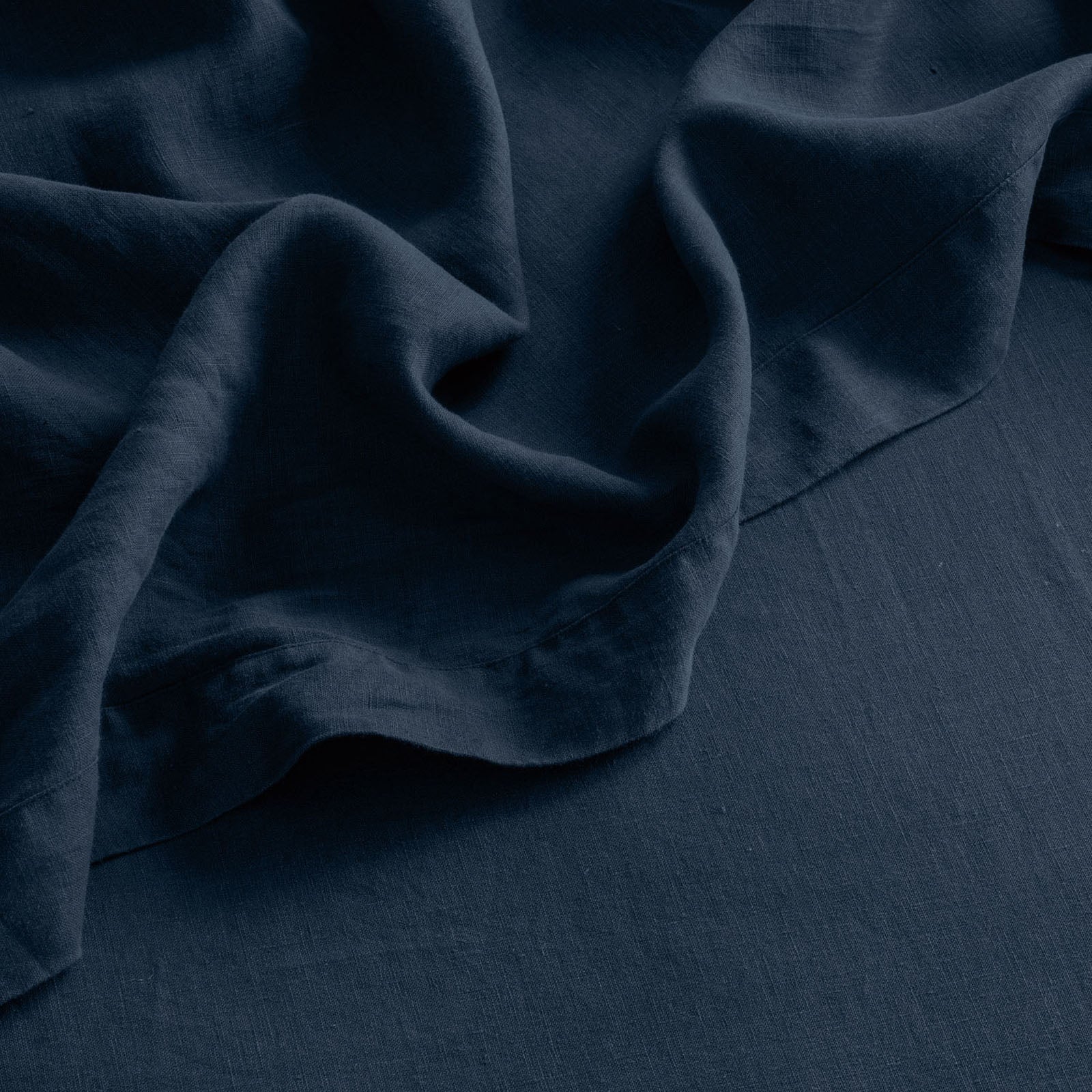 French Flax Linen Sheet Set in Indigo - Image 7